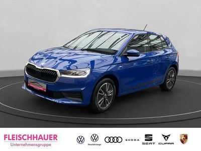 Gebraucht Skoda Fabia 65 PS (47 kW) 2023 Blau Kleinwagen