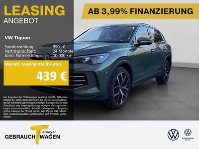 Grün Gebraucht 2025 VW Tiguan Elegance SUV | 45.790 € (Superpreis)