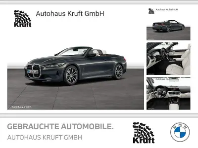 Gebraucht BMW 420 Cabriolet Sport Line 184 PS (135 kW) 2021 Grau Cabrio