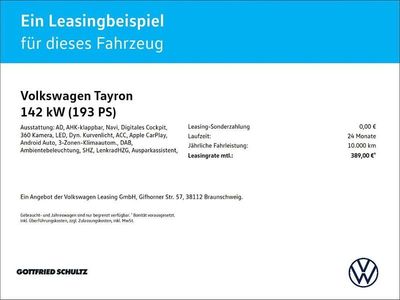 Second-hand VW Tayron Life 193 CP (141 kW) 2025 Gri SUV