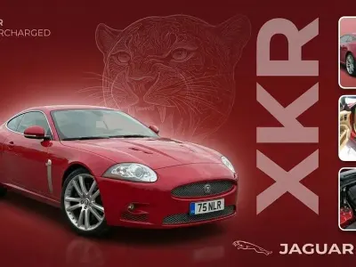 Brugt Jaguar XKR S 416 HK (305 kW) 2007 Rød Coupe