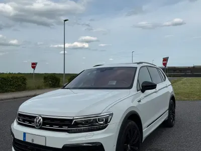 Gebraucht VW Tiguan Allspace R-line 220 PS (161 kW) 2020 Weiß SUV