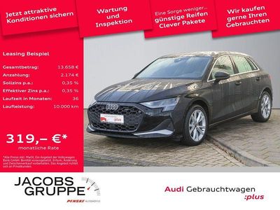 Schwarz Gebraucht 2025 Audi A3 Advanced Limousine | 33.980 € (Superpreis)
