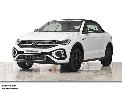Neu VW T-Roc Cabriolet R-line 150 PS (110 kW) 2025 Pure white uni/ schwarz Cabrio
