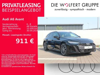 Neu Audi A6 S-Line 204 PS (150 kW) 2026 Mythosschwarz metallic Kombi