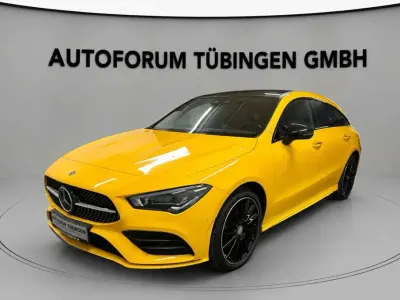 Gebraucht Mercedes CLA250 AMG line 160 PS (117 kW) 2021 Sonnengelb Coupé