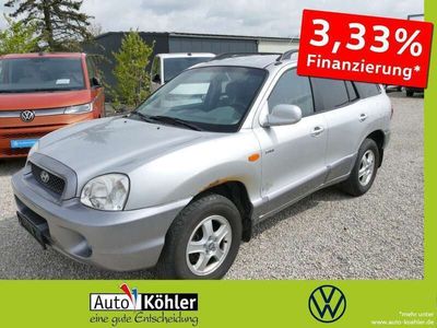 gebraucht Hyundai Santa Fe 2.0 CRDI 4WD Leder LM KlimaA SHZ