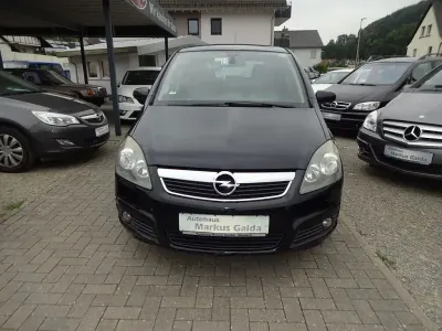 Gebraucht Opel Zafira Edition 140 PS (102 kW) 2006 Schwarz Van / Kleinbus