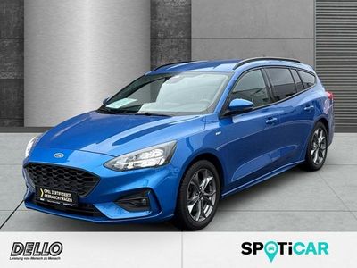 Usata Ford Focus ST-Line 125 CV (91 kW) 2021 Blu Utilitaria