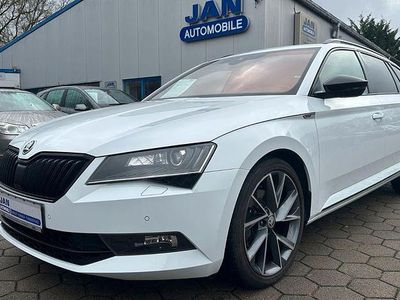 Gebraucht Skoda Superb SportLine 190 PS (139 kW) 2019 Moonweiss metallic Kombi