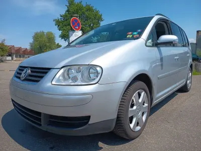 Gebraucht VW Touran Goal 116 PS (85 kW) 2006 Silber Van / Kleinbus