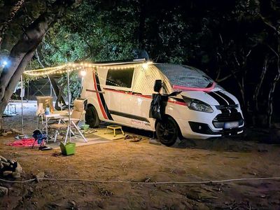 Gebraucht Ford Transit Custom 155 PS (114 kW) 2014 Weiß Van / Kleinbus