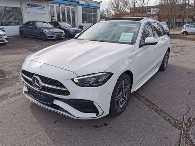 gebraucht Mercedes C300e T e AMG/Pano/AHK/Distronic/LED/360°/Ambie