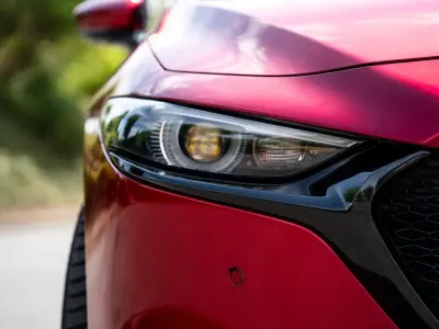 Gebraucht Mazda 3 Selection 122 PS (89 kW) 2019 Rot Coupé