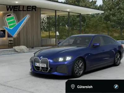 Gebraucht BMW i4 M Sport 250 kW (340 PS) 2025 Portimao blau (blau) Limousine
