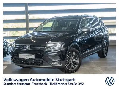 Gebraucht VW Tiguan Allspace Comfortline 190 PS (139 kW) 2019 Deep black perleffekt SUV