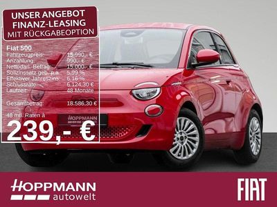 Gebraucht Fiat 500e Red 69 kW (95 PS) 2022 Rot Limousine