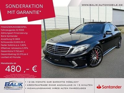 Gebraucht Mercedes S63 AMG AMG 585 PS (430 kW) 2014 Obsidianschwarz Limousine