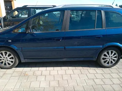 Gebraucht Opel Zafira 125 PS (91 kW) 2005 Blau Van / Kleinbus
