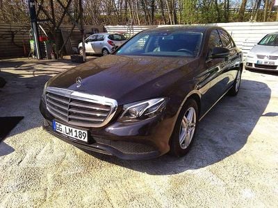 Usata Mercedes E200 Avantgarde 150 CV (110 kW) 2017 Nero Berlina