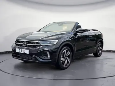 Neu VW T-Roc Cabriolet R-line 150 PS (110 kW) 2025 Schwarz Cabrio