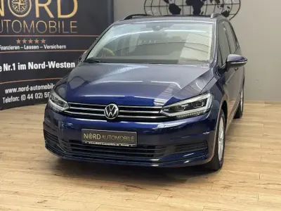 Usata VW Touran Comfortline 150 CV (110 kW) 2020 Blu Monovolume