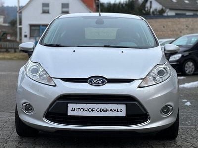 Gebraucht Ford Fiesta Titanium 82 PS (60 kW) 2009 Grau Kleinwagen