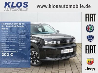 Neu Fiat Grande Panda Business 110 PS (80 kW) 2026 Schwarz Kleinwagen