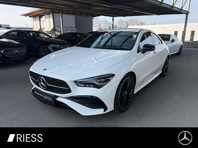 Second-hand Mercedes CLA200 AMG 163 CP (119 kW) 2024 Alb Coupe