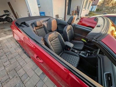 Gebraucht VW T-Roc Cabriolet R-line 150 PS (110 kW) 2020 Rot Cabrio