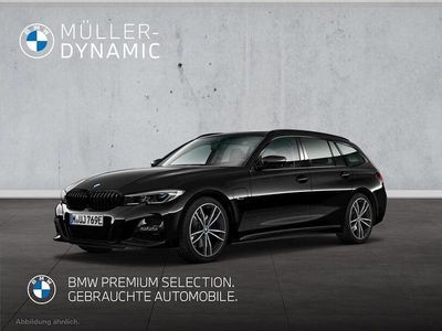 Second-hand BMW 330e Sport Line 292 CP (214 kW) 2021 Negru Break
