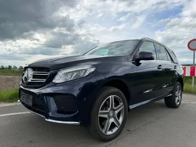 Gebraucht Mercedes GLE350 AMG line 258 PS (189 kW) 2016 Blau SUV