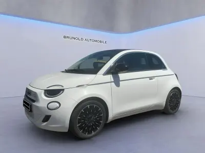 Neu Fiat 500C La Prima 65 PS (47 kW) 2025 Weiß Cabrio