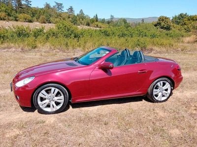 Usata Mercedes SLK200 184 CV (135 kW) 2009 Rosso Cabrio