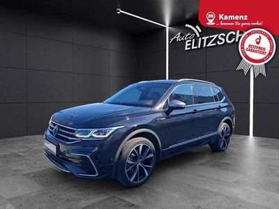 Gebraucht VW Tiguan Allspace R-line 200 PS (147 kW) 2022 Deep black perleffekt SUV