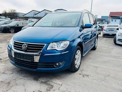 Gebraucht VW Touran Highline 105 PS (77 kW) 2007 Blau Van / Kleinbus