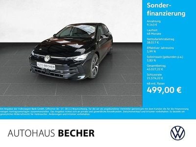 Neu VW Golf VIII Style 150 PS (110 kW) 2025 Schwarz Limousine