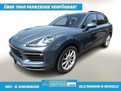 Biskayablau metallic Gebraucht 2018 Porsche Cayenne Turbo SUV | 49.988 € (Guter Preis)