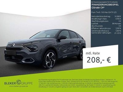 Gebraucht Citroën C4 PureTech 131 PS (96 kW) 2023 Platingrau Limousine
