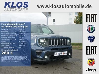 Gebraucht Jeep Renegade 131 PS (96 kW) 2024 Blau SUV