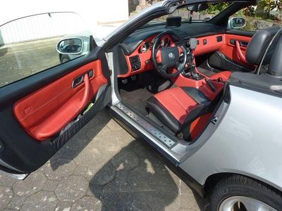 Gebraucht Mercedes SLK230 193 PS (141 kW) 1998 Silber Cabrio