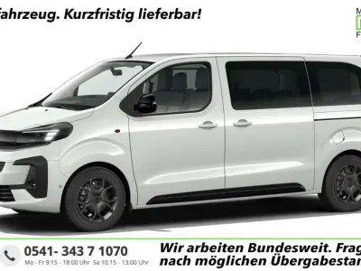 Neu Opel Zafira Life Edition 179 PS (131 kW) 2026 Schnee weiß Van / Kleinbus