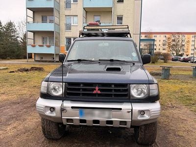 Gebraucht Mitsubishi Pajero 116 PS (85 kW) 2002 Blau SUV