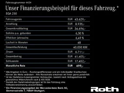 Gebraucht Mercedes EQA250 139 kW (190 PS) 2025 SUV