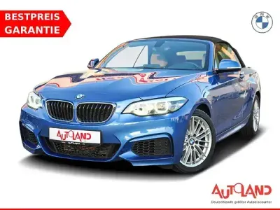 Brugt BMW 218 M Sport 136 HK (100 kW) 2019 Blå Cabriolet