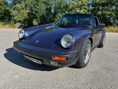 Gebraucht Porsche 911 237 PS (174 kW) 1986 Blau Cabrio