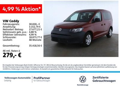 Gebraucht VW Caddy Basis 116 PS (85 kW) 2024 Rot Van / Kleinbus