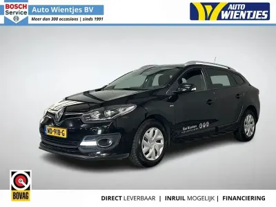 Gebraucht Renault Mégane GrandTour Expression 110 PS (80 kW) 2015 Schwarz Kombi