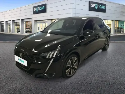 Gebraucht Peugeot e-208 GT 100 kW (136 PS) 2021 Schwarz Kleinwagen