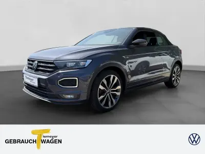 Gebraucht VW T-Roc Cabriolet R-line 150 PS (110 kW) 2022 Grau Cabrio